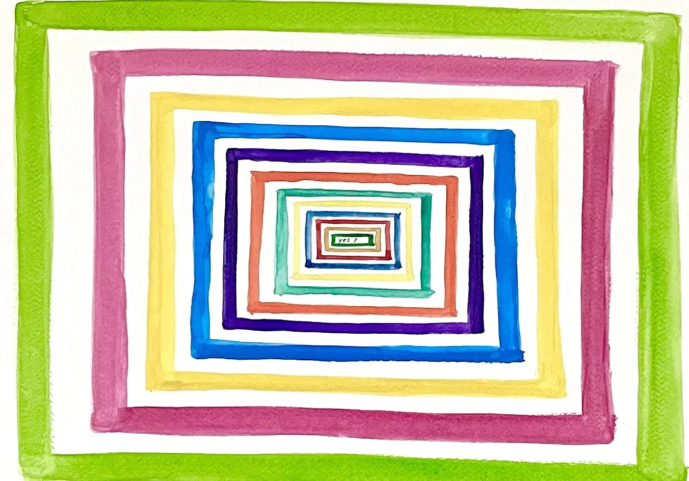 Yes? — A Stroke of Ben